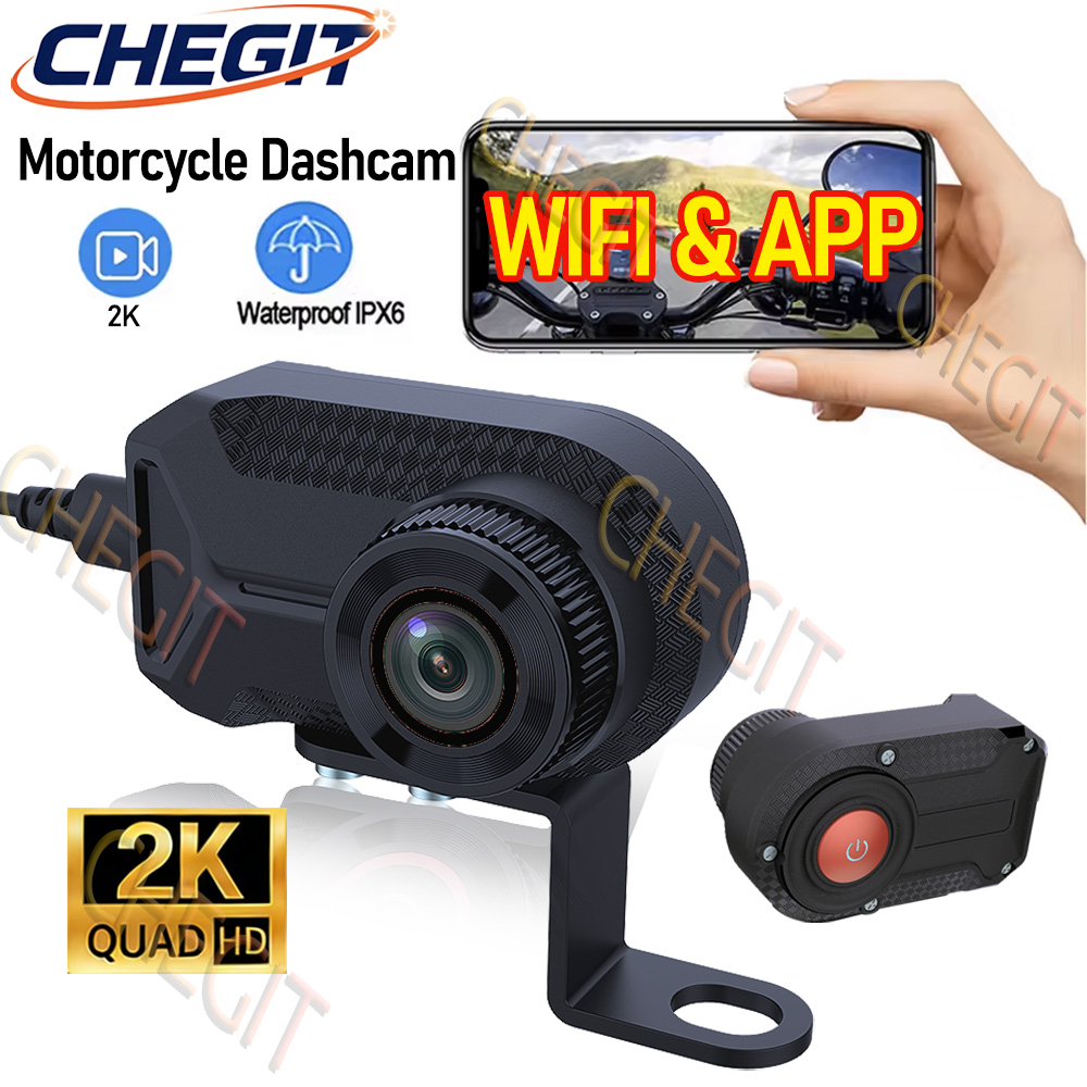 Cycling Loop - New 2K HD Motorcycle DVR Waterproof