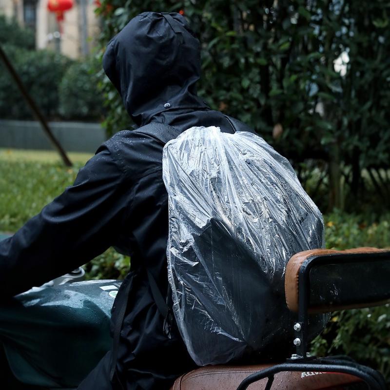 Disposable Backpack Rain Cover - Cycling Commute In Rain review and price