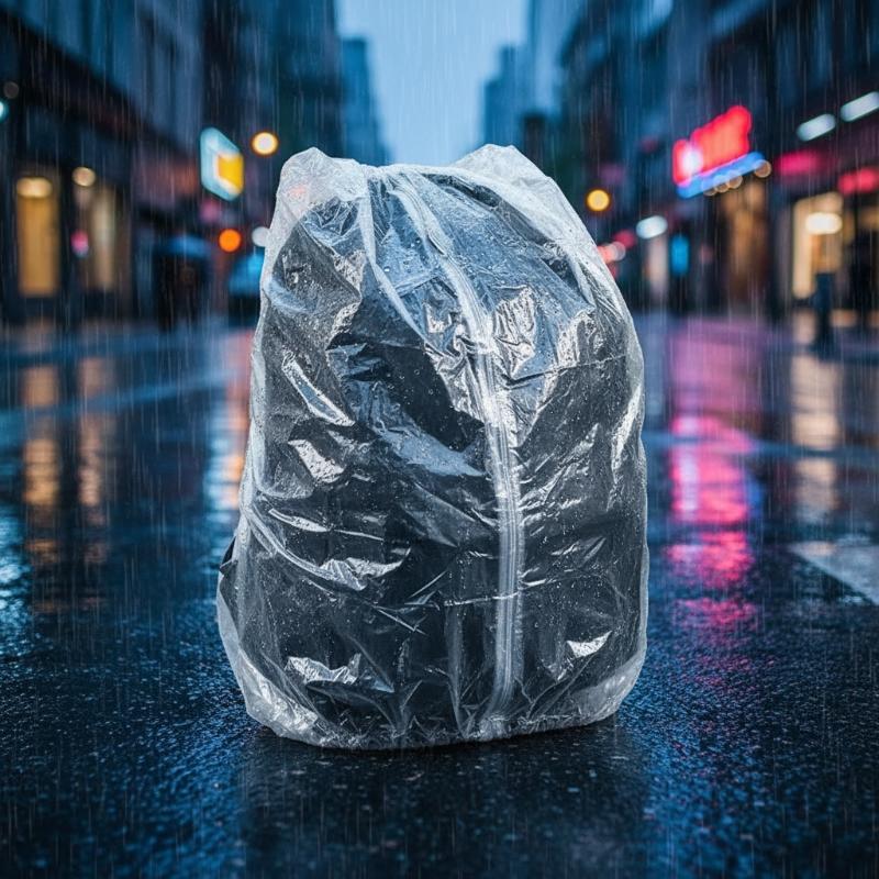 Disposable Backpack Rain Cover - Cycling Commute In Rain review and price