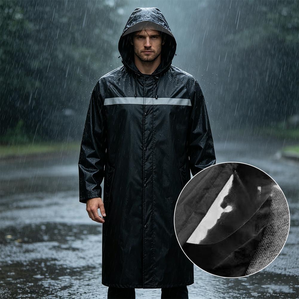 Unisex Full-Body Raincoat with - Cycling Commute In Rain review and price