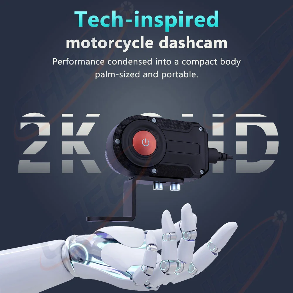New 2K HD Motorcycle DVR WiFi  - Cycling Loop review and price