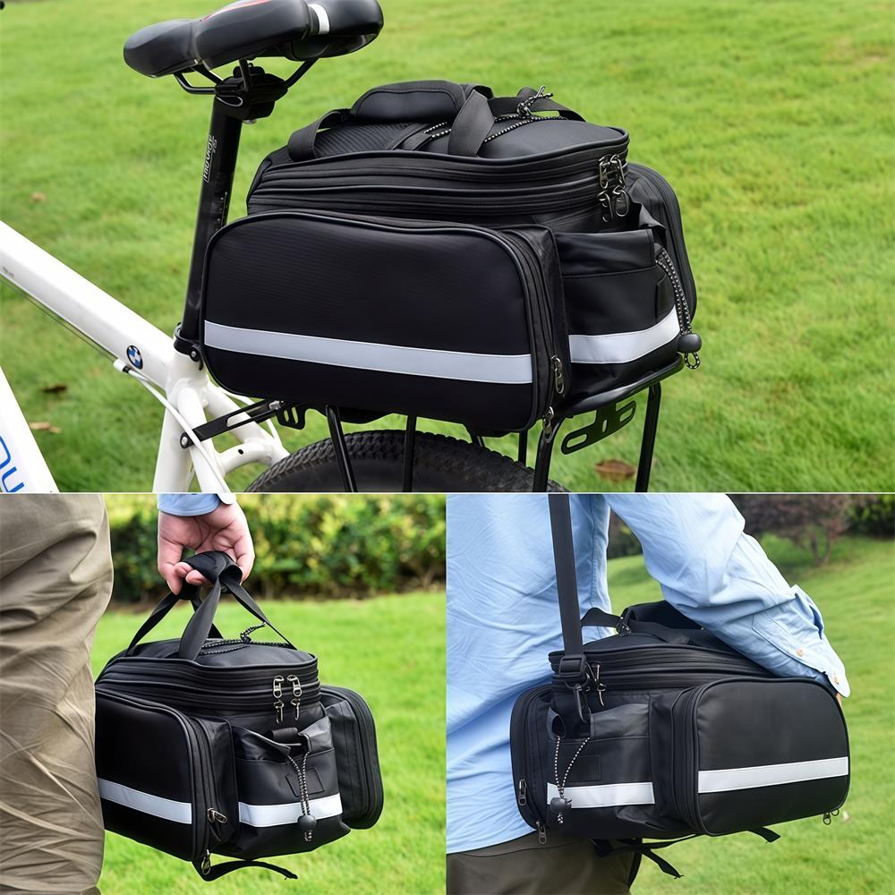 Bike Rear Rack Bag Bicycle Tru - Cycling Commute In Rain review and price