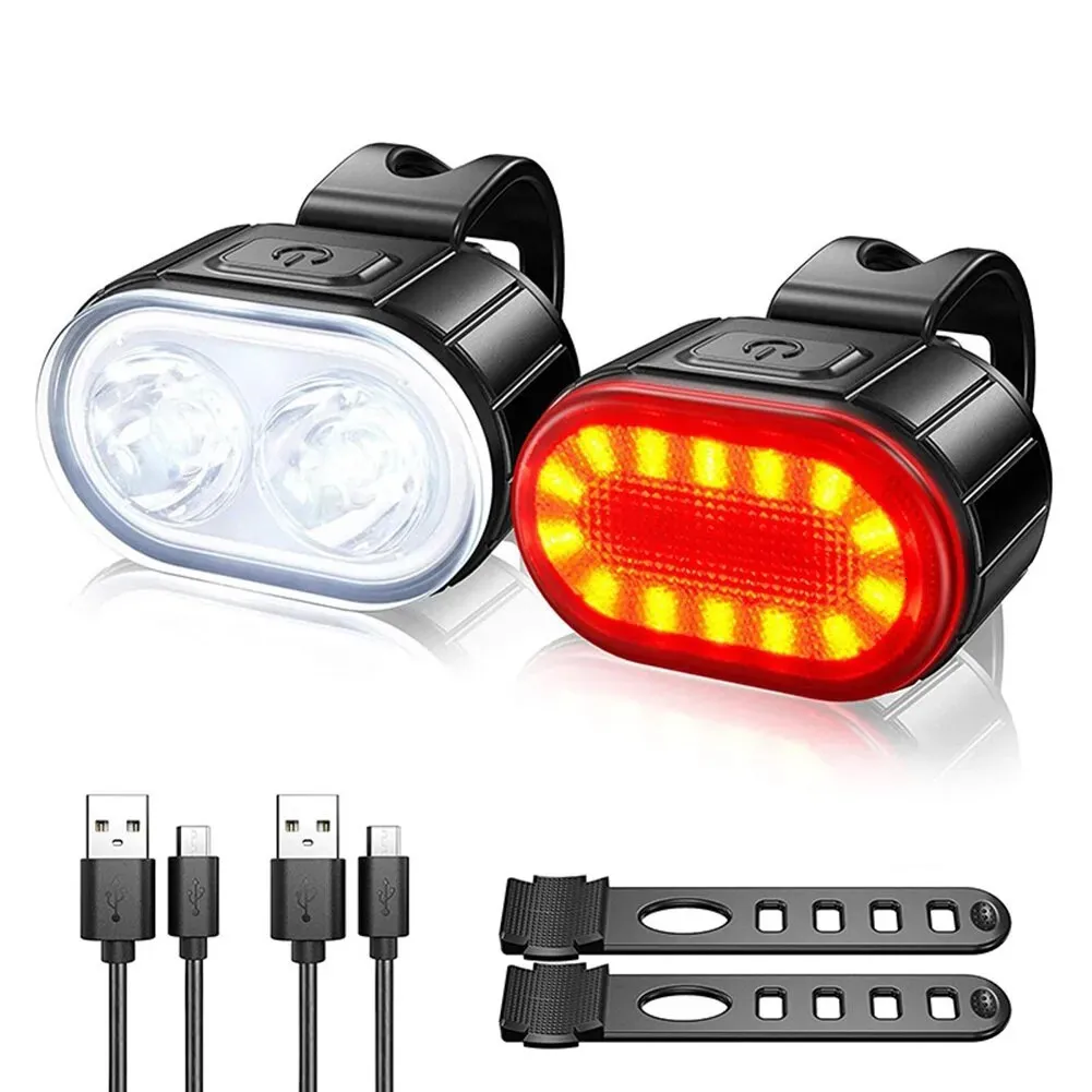 Front Rear Bike Lights Recharg - Bike Light Front Rear review and price