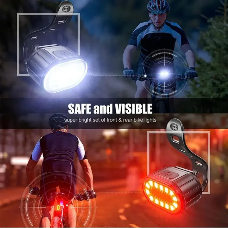 Front Rear Bike Lights Recharg - Bike Light Front Rear review and price