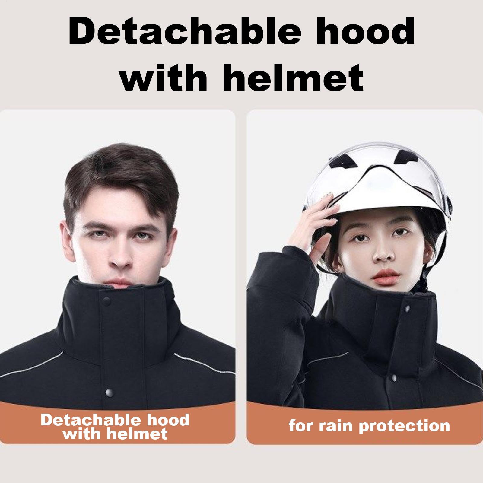 Motorcycle Winter Jacket 4-Poc - Cycling Commute Jacket review and price