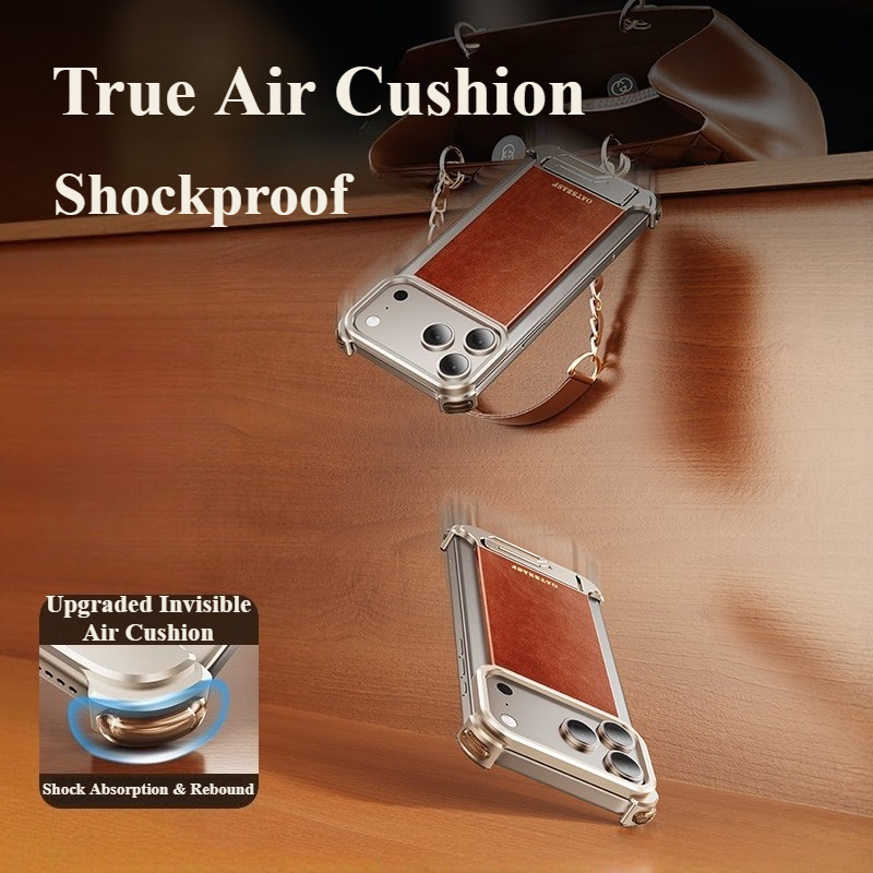 Oatsbasf Leather for iPhone 17 - Kickstand Adjustable review and price