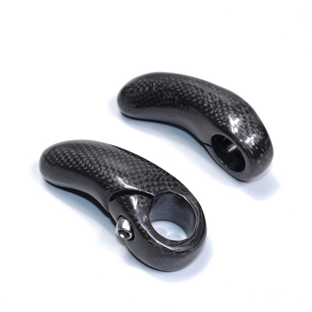 90mm 3K Carbon Fiber Bar Ends  - Commuting On Road Bike review and price