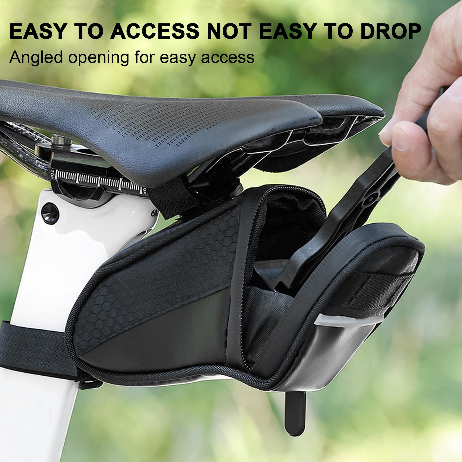 Large Zipper Pouch Bike Bag Wa - Saddle Bag Under Seat review and price