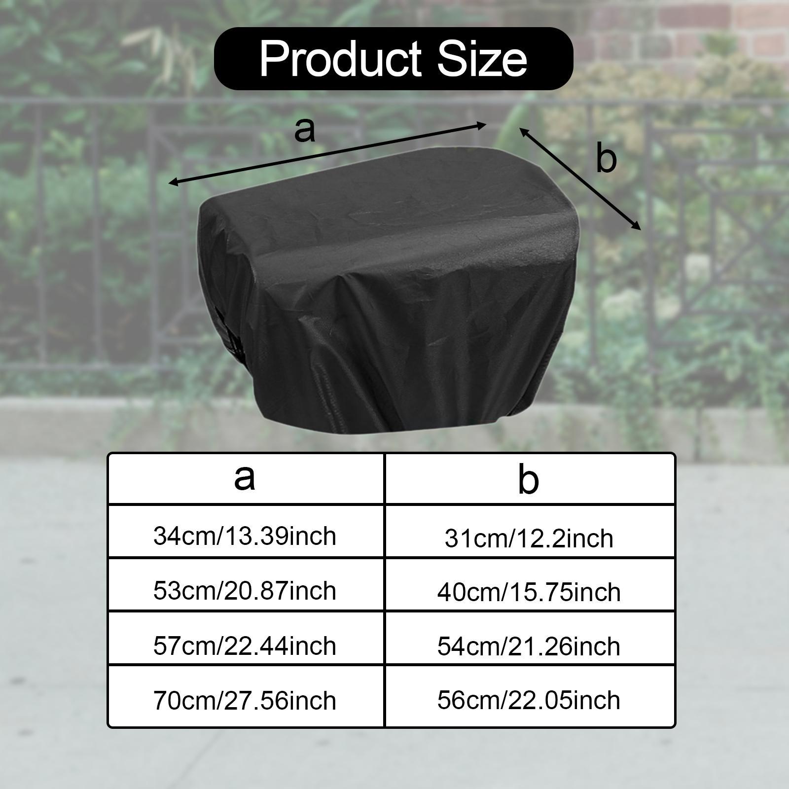 Black Waterproof Bicycle Baske - Cycling Commute In Rain review and price