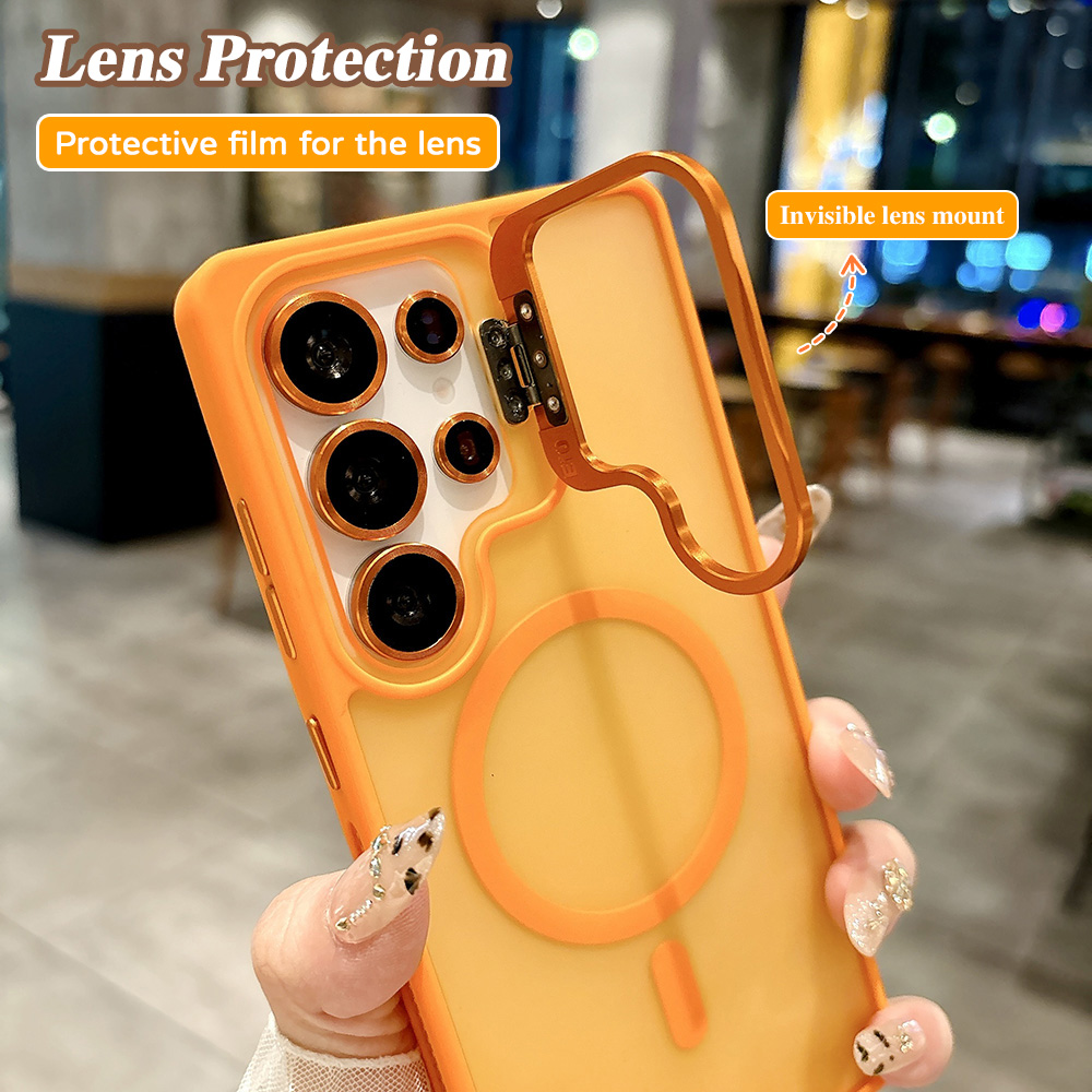 Magnetic Lens Kickstand Phone  - Kickstand Adjustable review and price