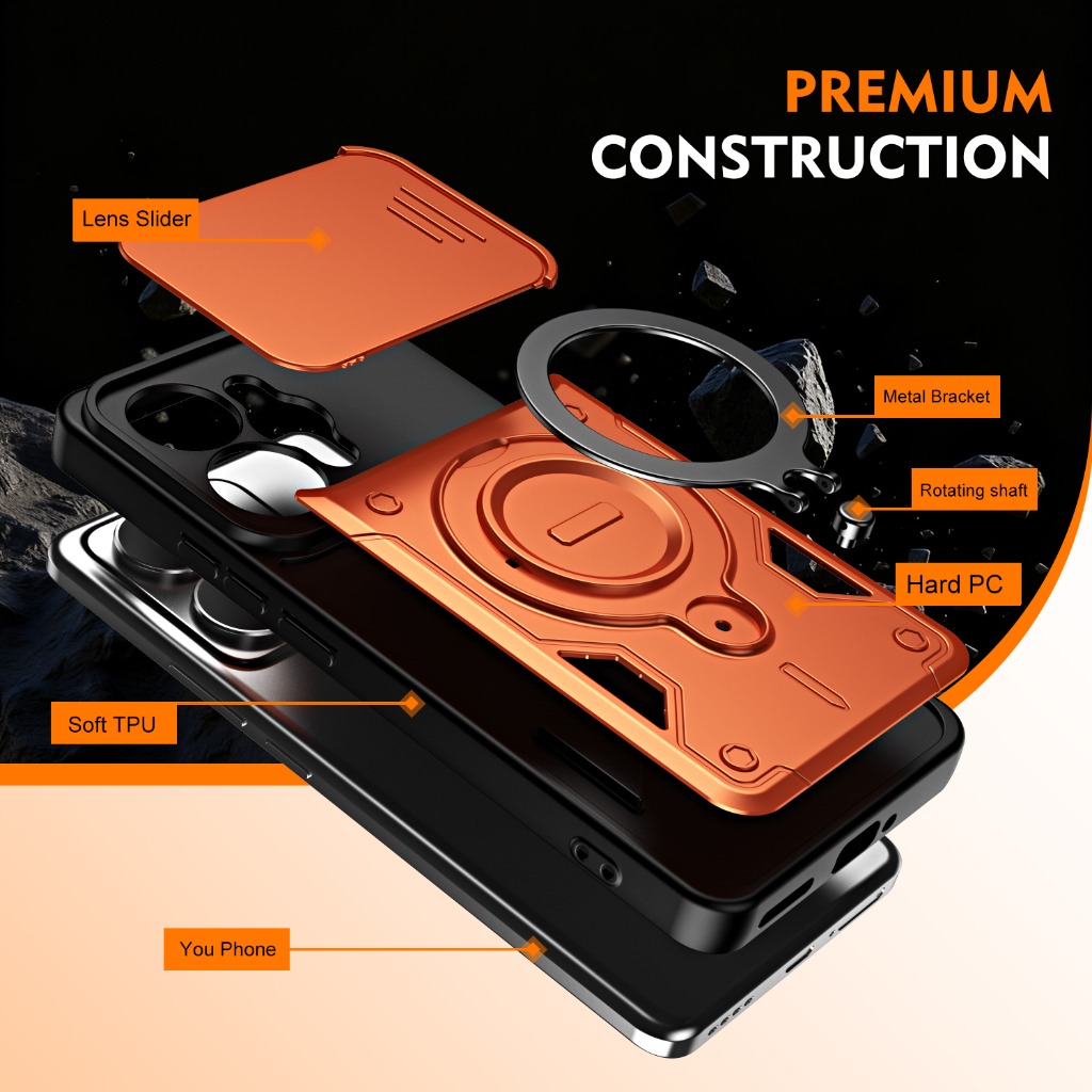 Armor Shockproof Phone Case wi - Kickstand Adjustable review and price